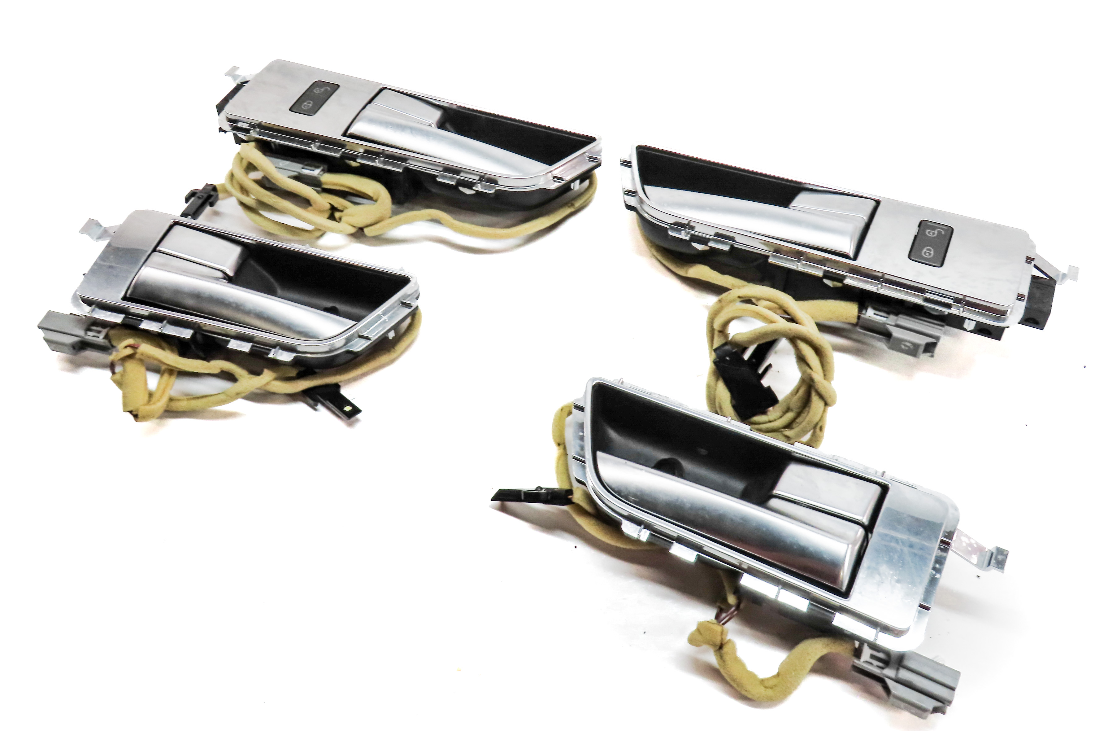 2010-2016 LAND ROVER LR4 - RANGE ROVER SPORT (L320) INTERIOR DOOR HANDLE SET-4 — exact item pictured